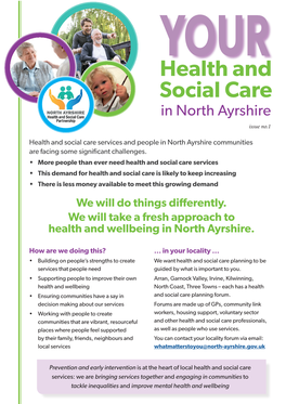 YOUR Health and Social Care in North Ayrshire