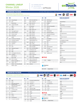 ET Channel Lineup Winter2020 Rev12102020