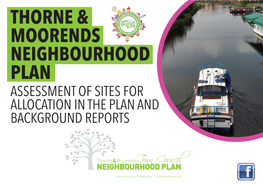 Thorne & Moorends Neighbourhood Plan