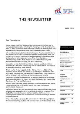 Ths Newsletter