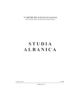 2008Studiaalbanica1.Pdf