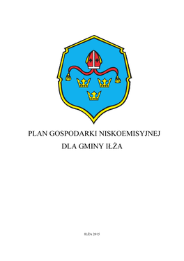 Plan Gospodarki Niskoemisyjnej Dla Gminy Iłża