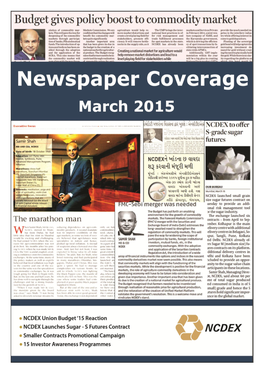 Monthly Media Bulletin Mar 2015.Pdf