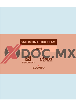 Salomon Etixx Team 2016