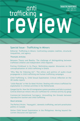 Anti-Trafficking Review Issue 16