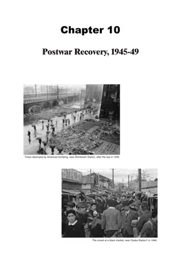 Postwar Recovery, 1945-49