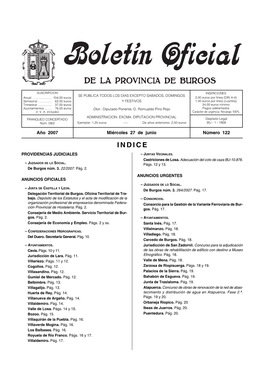 Boletín BOPBUR