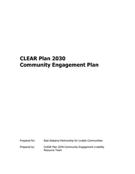 Community Engagement Strategy Should Allow for Some Financial Expenditure