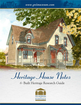Heritage House Notes, Heritage Trading Cards and Posters, L.M