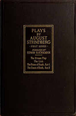 Plays by August Strindberg