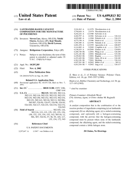 (12) United States Patent (10) Patent No.: US 6,699,813 B2 Luo Et Al