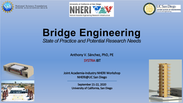 Bridge Structures (Dr. Sanchez)