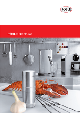 RÖSLE Catalogue Contents