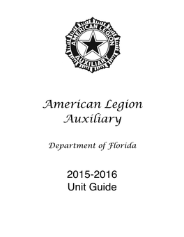 2015-2016 Unit Guide