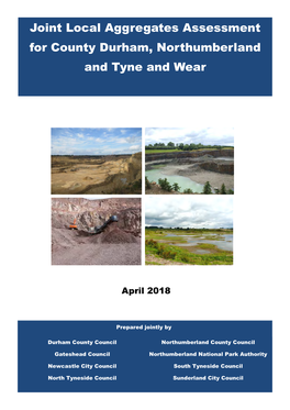 Joint Local Aggregate Assessment for County Durham, Northumberland and Tyne and Wear (April 2018) Contents