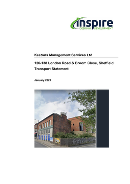 Keetons Management Services Ltd 126-138 London Road & Broom