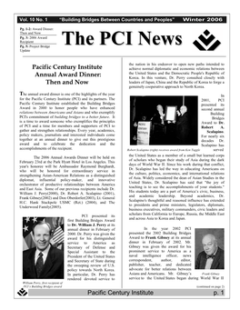 PCI Newsletter Winter