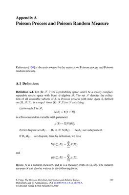 Poisson Process and Poisson Random Measure