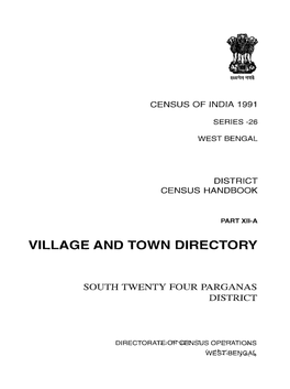 Village and Town Directory