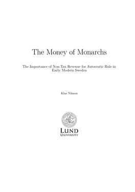 The Money of Monarchs