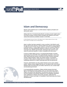 Islam and Democracy