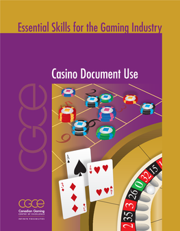 Casino Document Use: Essential Skills for the Gaming Industry