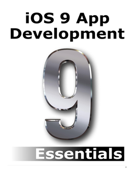 Ios 9 App Development Essentials