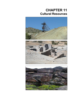 CHAPTER 11 Cultural Resources