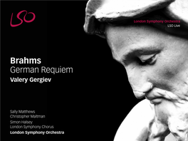 Brahms German Requiem Valery Gergiev