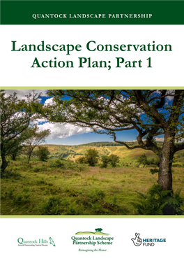 Landscape Conservation Action Plan; Part 1 Contents Landscape Conservation Action Plan Contents