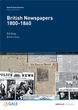 British Newspapers 1800-1860