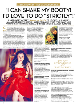 Shona Mcgarty Tells OK!’S Laura Hills All About Growing up on Albert Square, What It’S Really Like Working with Danny Dyer, and Those Singing Career Rumours