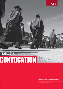 Fall 2019 Convocation