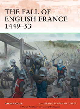 The Fall of English France 1449–53