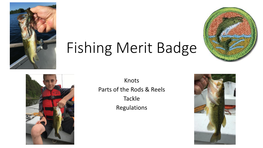 Fishing Merit Badge