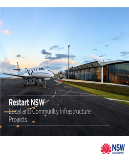 Restart NSW Local and Community Infrastructure Projects