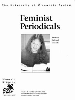 Feminist Periodicals