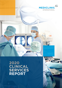 2020 Clinical Services Report About This Report