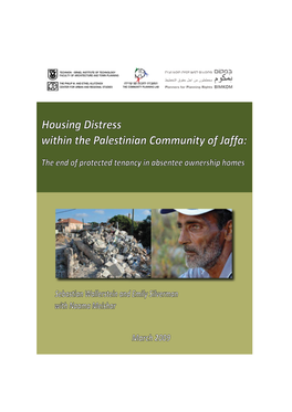 Housing Distress in Jaffa