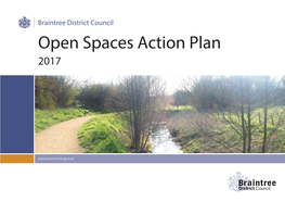 Braintree District Council Open Spaces Action Plan 2017