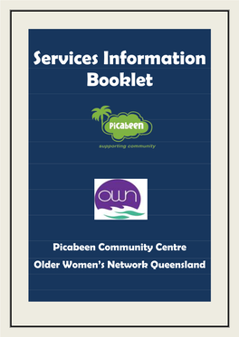 Services Information Booklet