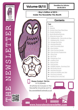 March Newsletter Template
