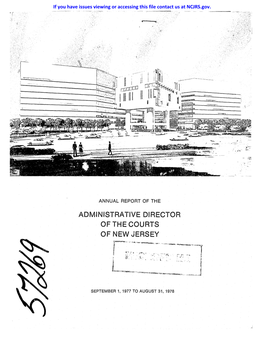 Adm,Inistrative Director of the Courts of New Jersey