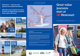 Great Value Journeys Start at Newcourt