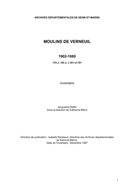 110 J Moulin De Verneuil