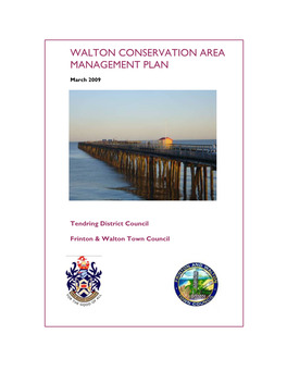 Walton Conservation Area Management Plan