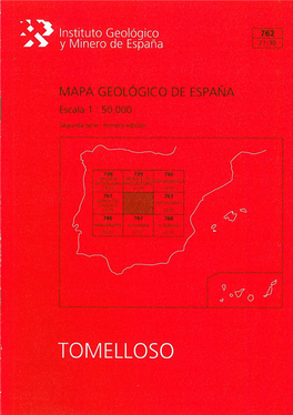 Memoria Asociada Al Mapa De La Hoja