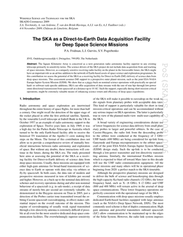 Pos(SKADS 2009)006 Toward Mars Later in This Decade ﬀ Ciency of Deep Space Expeditions