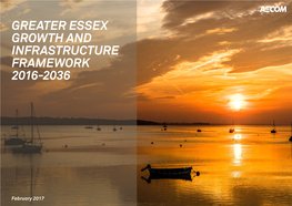 Greater Essex Growth and Infrastructure Framework 2016-2036