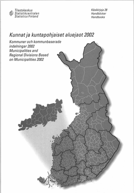 Kunnat Ja Kuvapohjaiset Aluejaot 2002